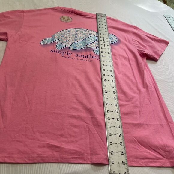 NWT Simply Southern Conserve & Protect Turtle Size Large New - Picture 7 of 7